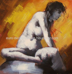 Nude Oil Painting Portrait