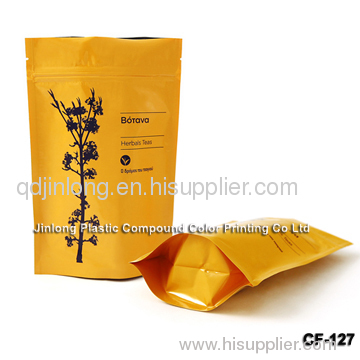 zipper coffee bag