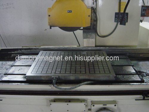 electro magnet platen; quick die clamping