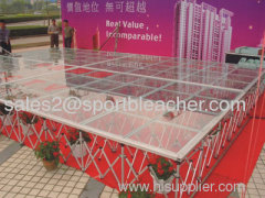 event stage portable stage carpet platform