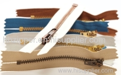 NO.5 METAL ZIPPER & BRASS ZIPPER