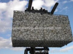 Rock Filled Gabion Netting