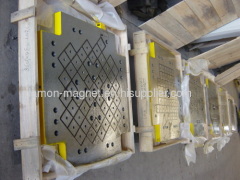 permanent electo-magnetic platen of quick mold change system