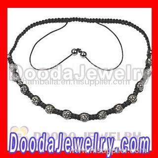 Shamballa style necklace