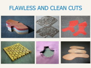 Cutting effects of leather cutting machine