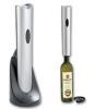 Stainless Steel silvery ABS Batteries-operated Automatic Wine Opener, Electric Wine Products, Wine Corkscrew-