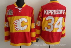Calgary-Flames-34-Miikka-Kiprusoff-Red-Heritage-Classic-Jerseys