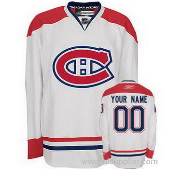 Montreal Canadiens Personalized Authentic White Jersey