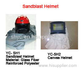 sandblast helmet sandblast hood safety helmet canvas helmet