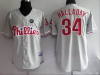 philadephia phillis 34 halladay grey jersey