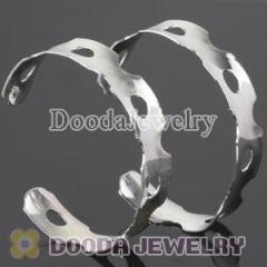 China manufactures of wholesaling 15mm sterling silver bangle bracelet set