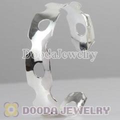 China manufactures of wholesaling 15mm sterling silver bangle bracelet set