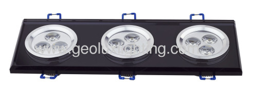 Highpower LED Crystal Downlight 9*1W