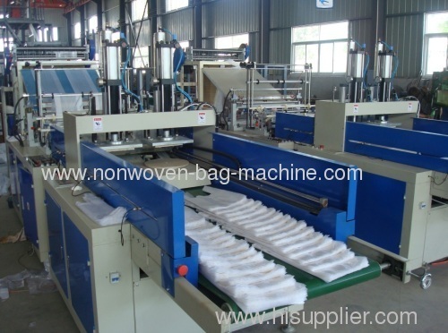 T-shirt bag making machine T-shirt bag making machinery