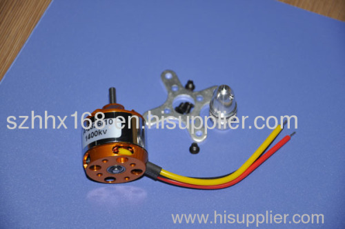 outer runner brushless motor A2826-10 1400KV