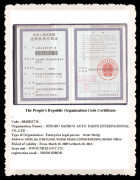The People's Republic Organization Code Certificate