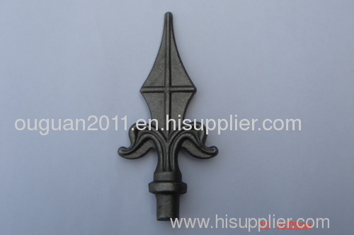 wrought iron fittings spear tip