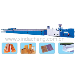 Wood and Plastic Co-extrusion Foamed Profile production line