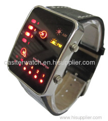 fashion sports watches led binary watch perfect as gifts