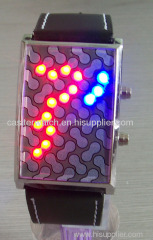 led flashing watch