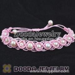 Cheap Silver pearl bracelet with Nature Freshwater Pearl wholesale