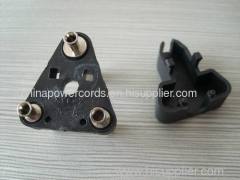 India 3 pins Cable plug insert