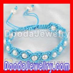 Silver pearl bracelet ebay