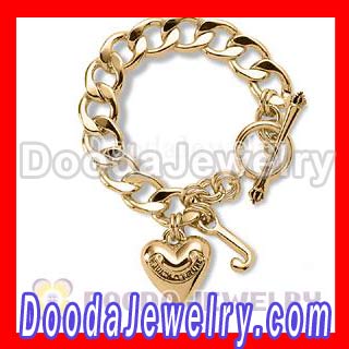 Fashion Juicy Couture bracelet with heart tags wholesale