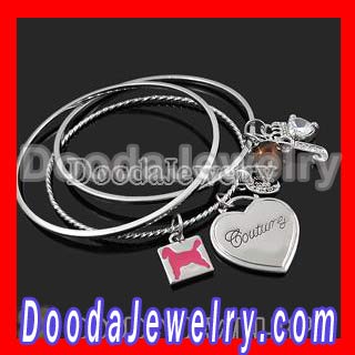 Fashion Wholesaler on Wholesale Fashion Juicy Couture Jewelry Bracelet Puppy Heart Tags