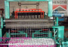 Full automatic weft and warp woven mesh machine
