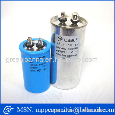 High quality air condition capacitor