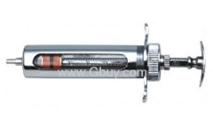 metal syringe