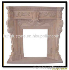 Stone Fireplace mantel