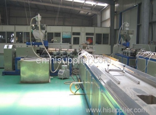 WPC profile production line