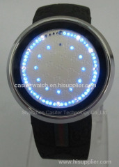 new design touch-screen led watch