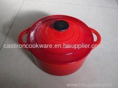 Cast iron enamel cookware--dutch oven