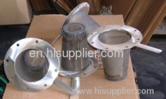 top hat cone strainers filter mesh