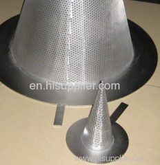 cone filters mesh