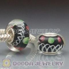 Chamilia 925 sterling silver single core glass bead wholesale