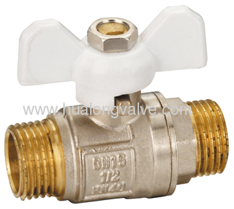 Male x Male ball valves