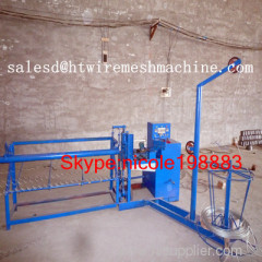 chain link fence machine