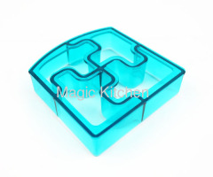 Plastic Puzzle Shape Sandwich Cutter