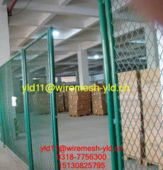 PVC Coated Expanded Metal Fence