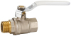 Forged brass ball valve