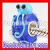 Wholesale Cheap chamilia Octopus glass beads in 925 silver single core