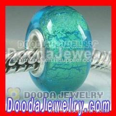 Wholesale cheap chamila glass beads with 925 sterling silver single core