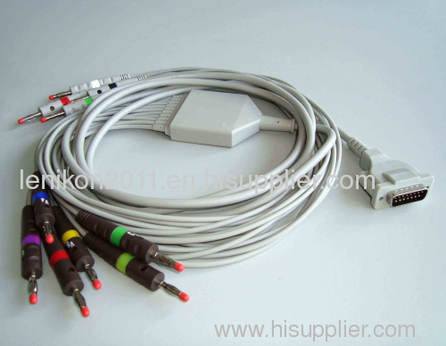 HP ecg cable
