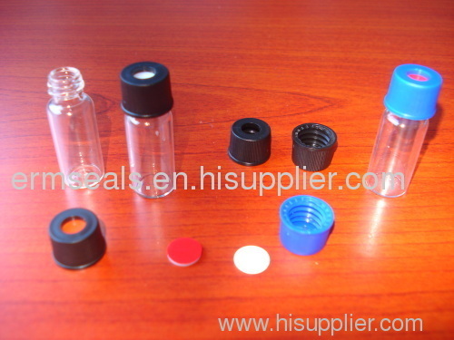 sample vial PTFE septa