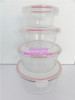 Heat-Resistance Borosilicate Round Food Storage Container