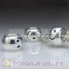 Cheap chamilia silver Smiling face bead | chamilia silver bead wholesale